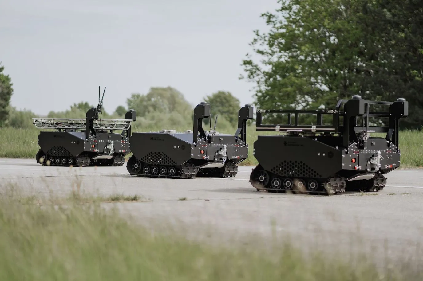 Munich-based startup ARX makes three models of its Gereon unmanned ground vehicle.Source: ARX